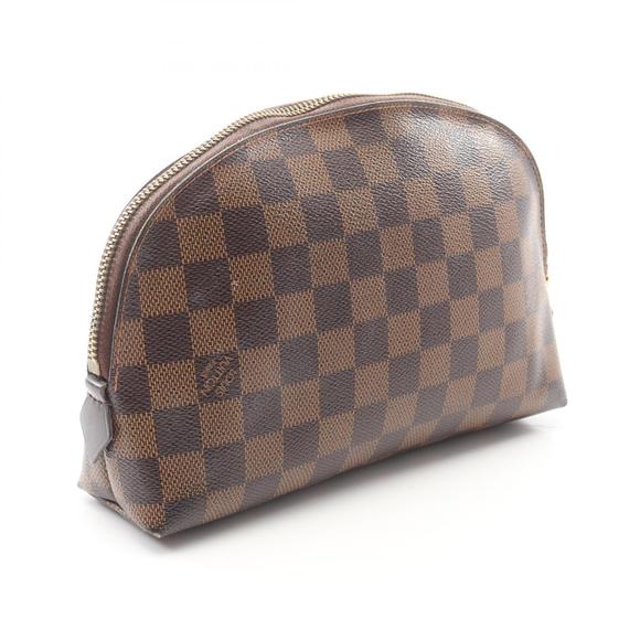 Louis Vuitton Bag GM Pouch Brown Damier Ebene Cosmetic Brown - Picture 2 of 7